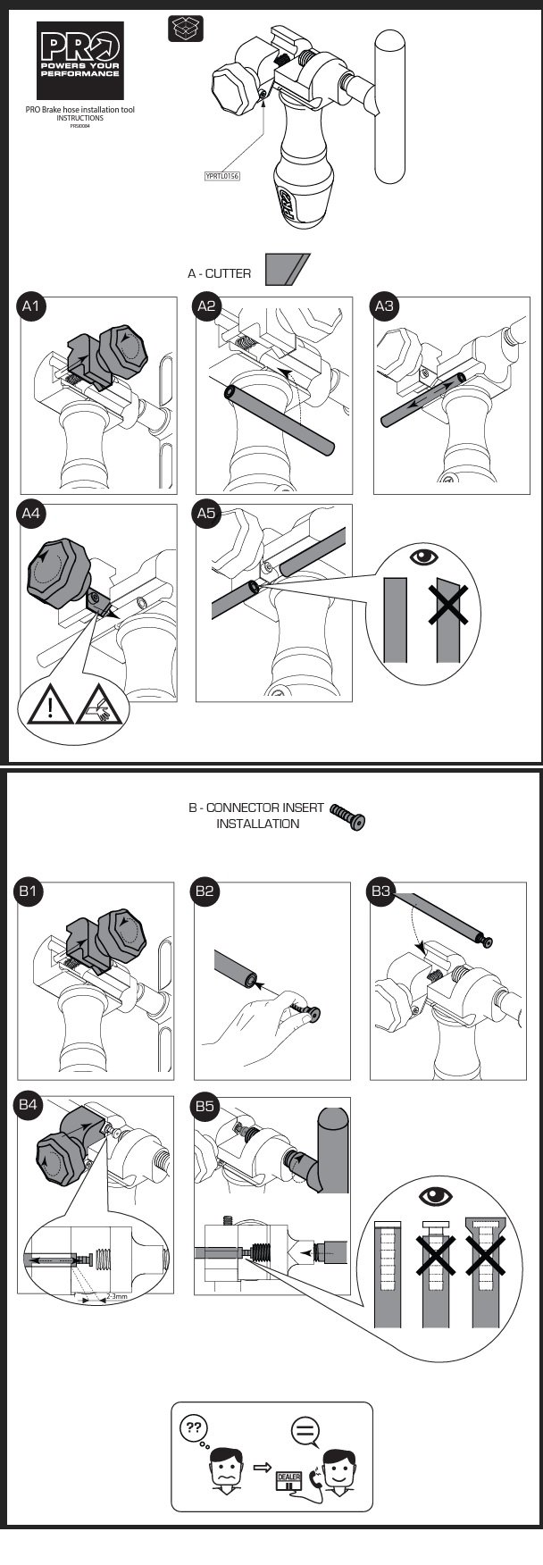 PRO - Brake Hose Installation Tool